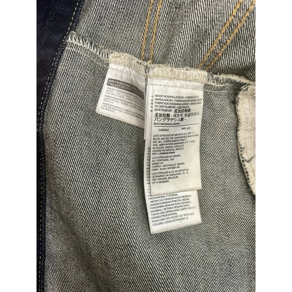 Levi's Men's Denim Trucker Jacket 72334 Large - Picture 4 of 6